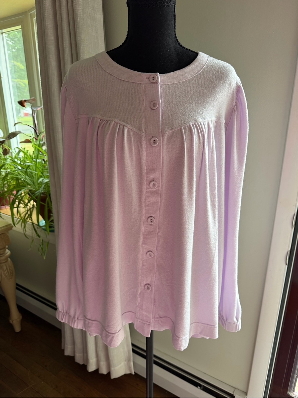 Jane and Delancey Pale Lavender Knit Top